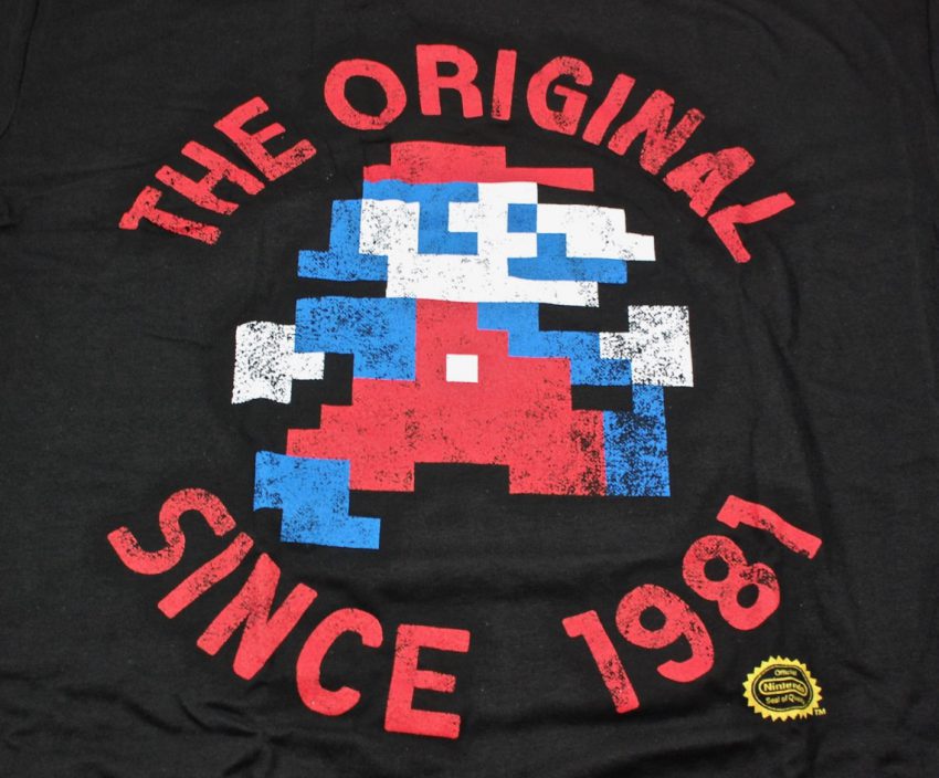Loot Crate Mario shirt