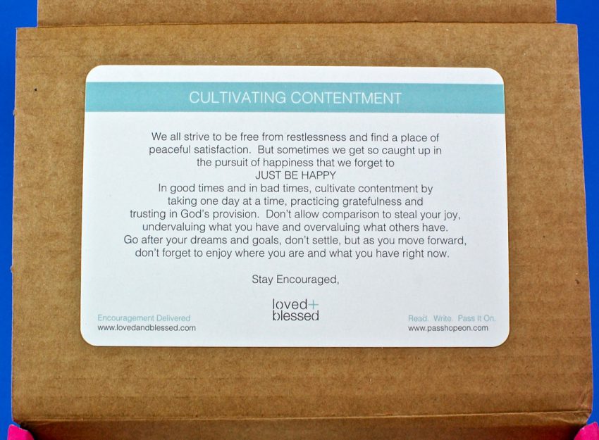 loved and blessed box review