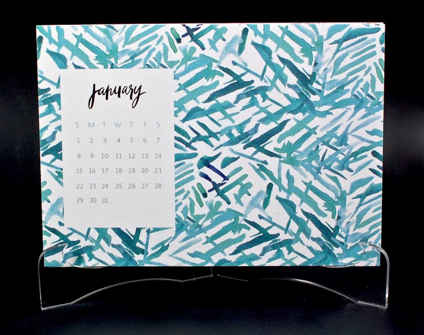 May Designs desk calendar