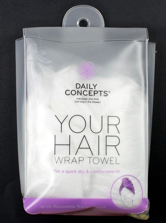 Daily Concepts hair wrap towel