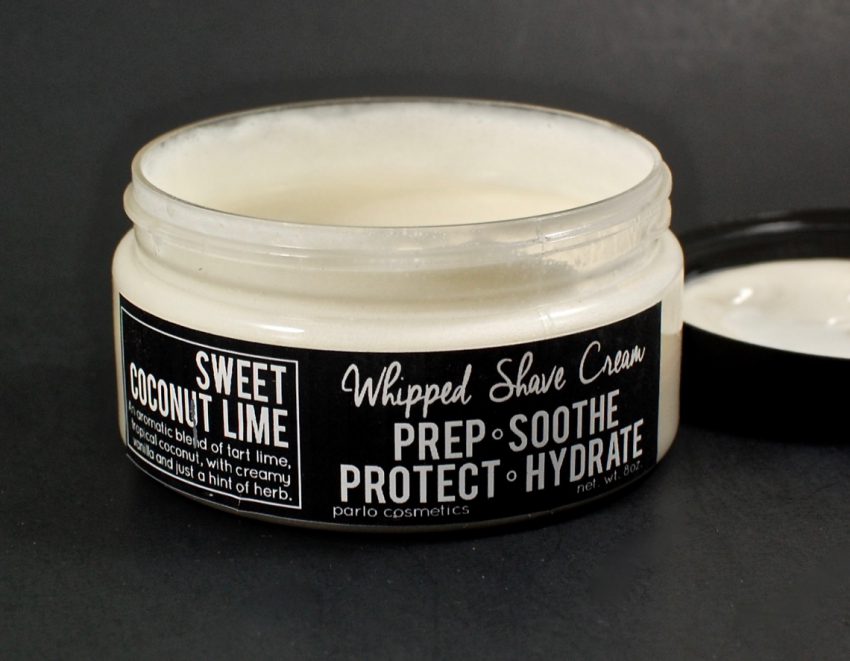 Parlo Cosmetics shaving cream