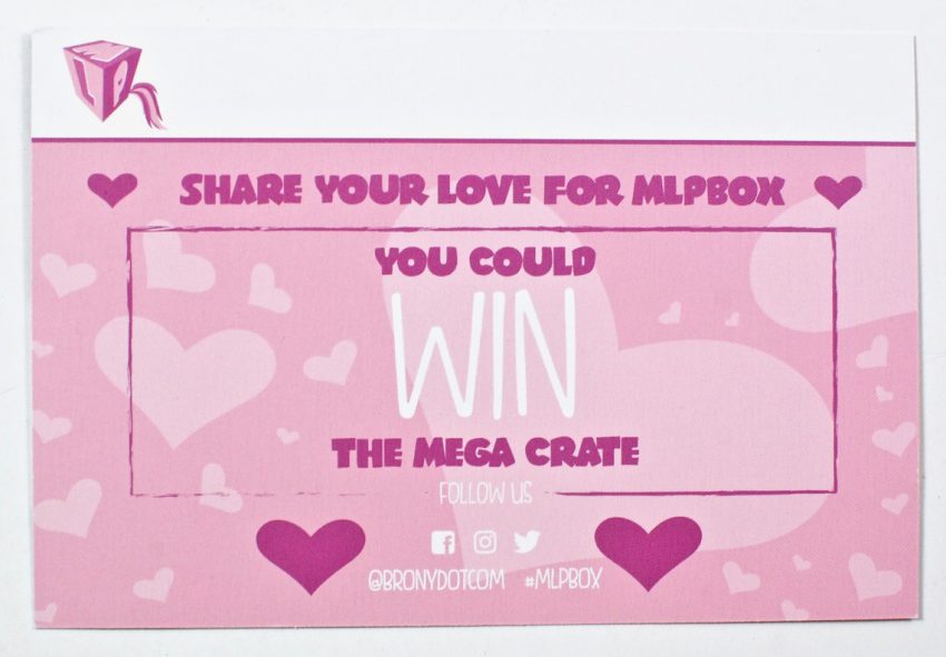 MLP box giveaway