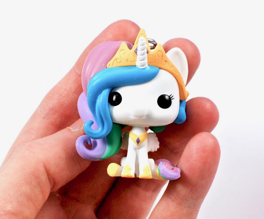 Funko Pop celestia keychain