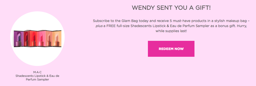Ipsy free gift