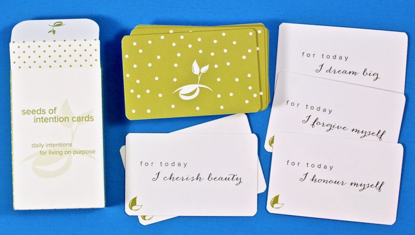 seeds of intention cards