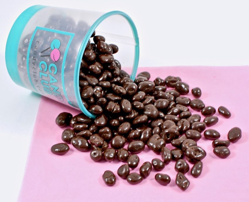chocolate covered raisins