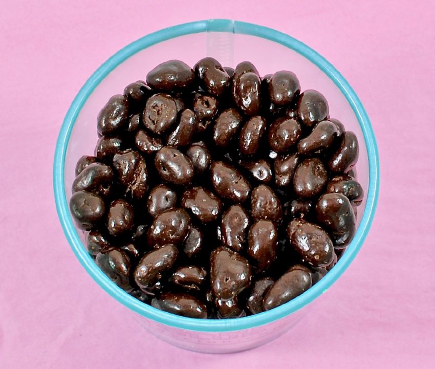 chocolate covered raisins