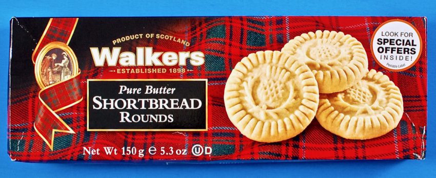 Walkers shortbread cookies