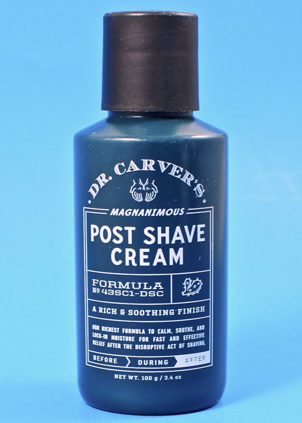 Dr. Carver's post shave cream