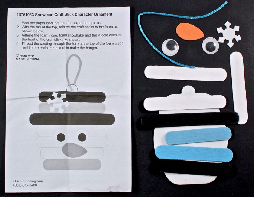 snowman craft