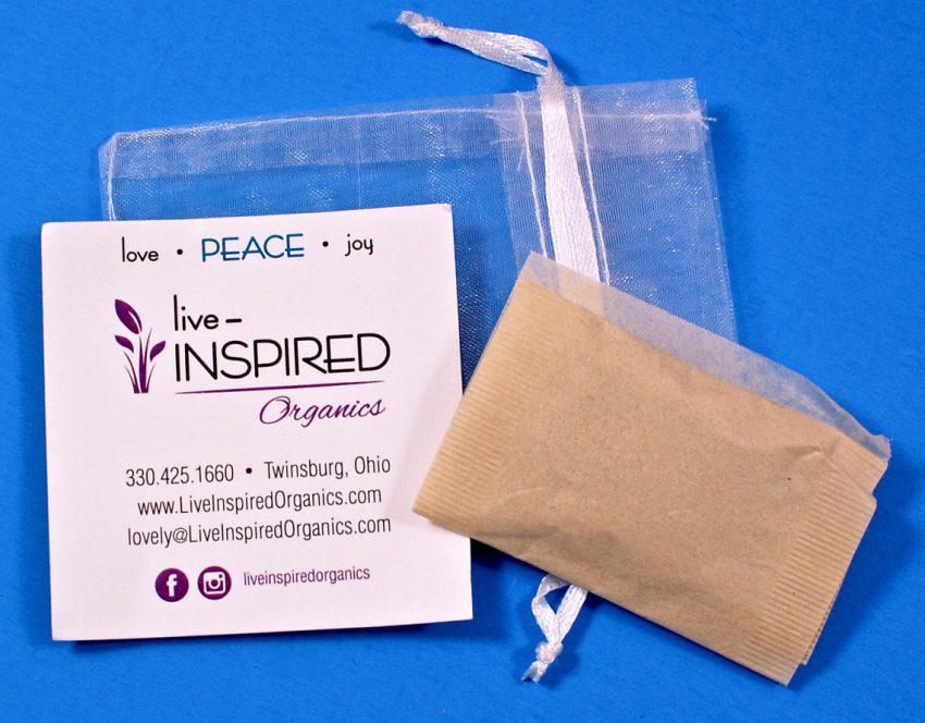Live Inspired Organics tea