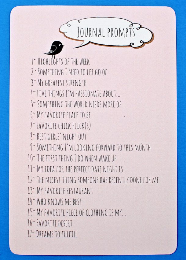 journal prompt list
