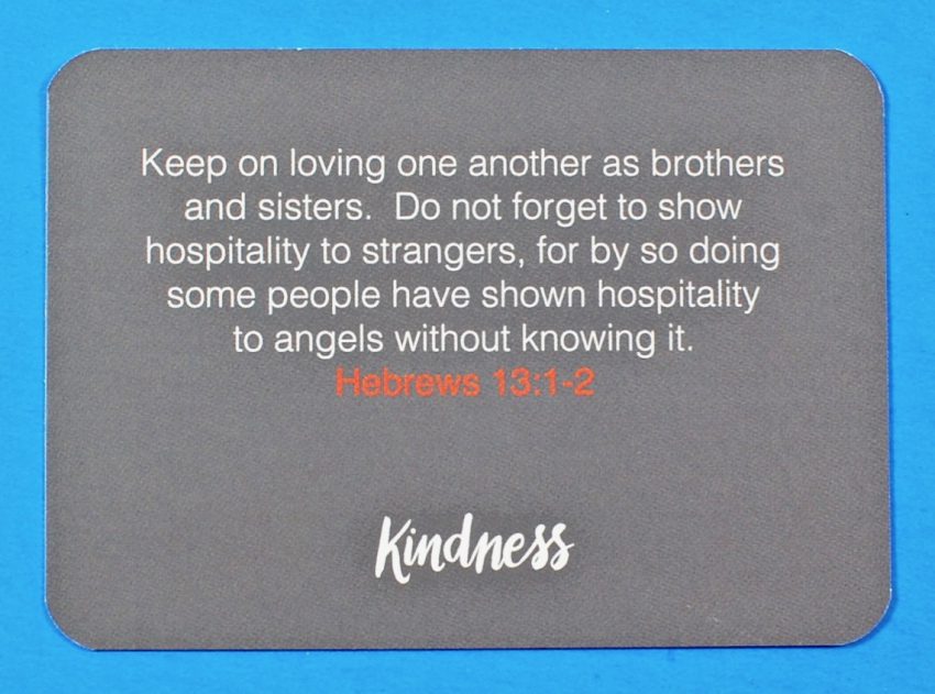 Loved and Blessed box scripture card