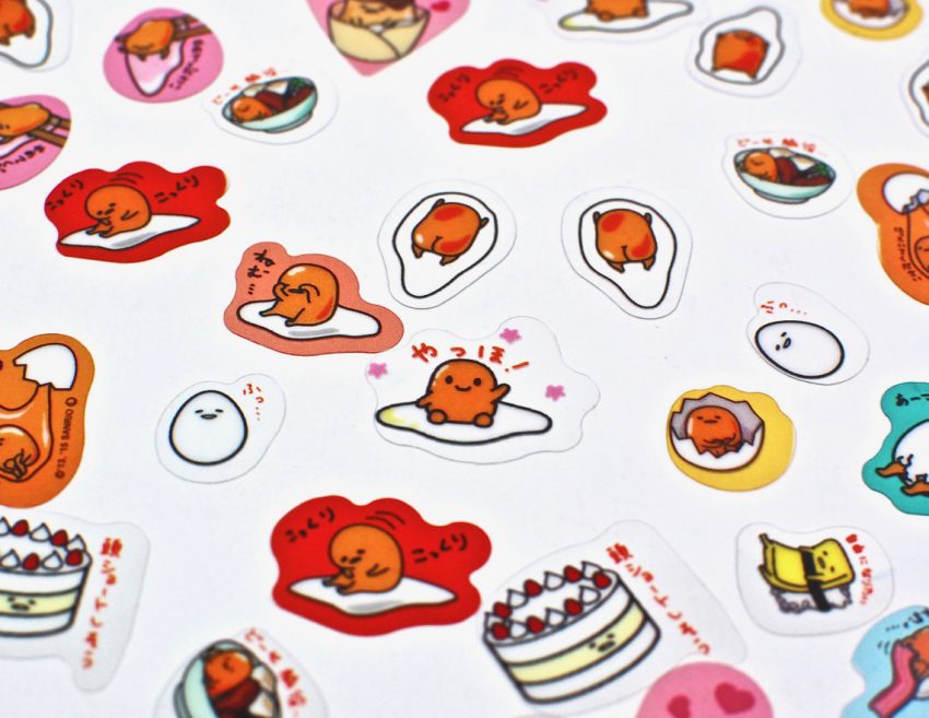 gudetama stickers