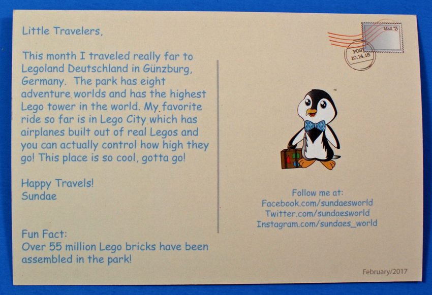 Sundae's World postcard