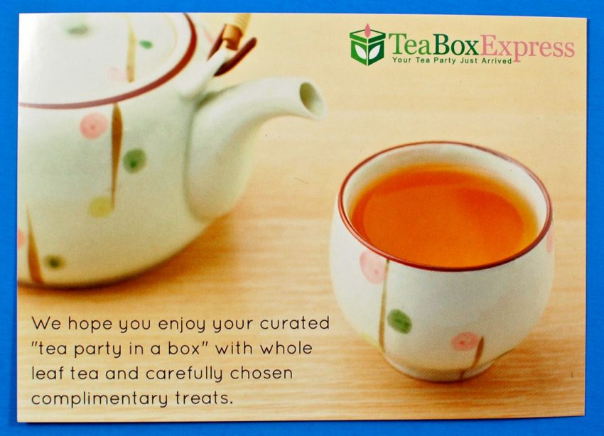 Tea Box Express coupon