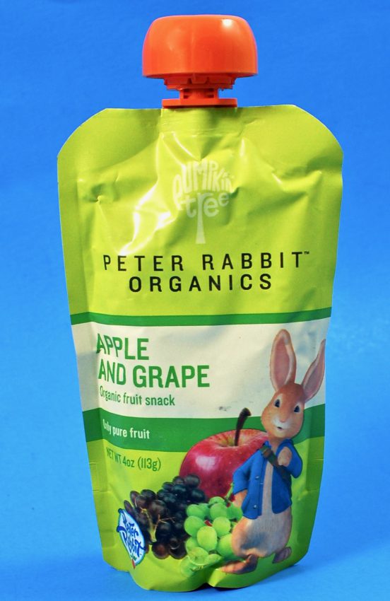 Peter Rabbit Organics pouch