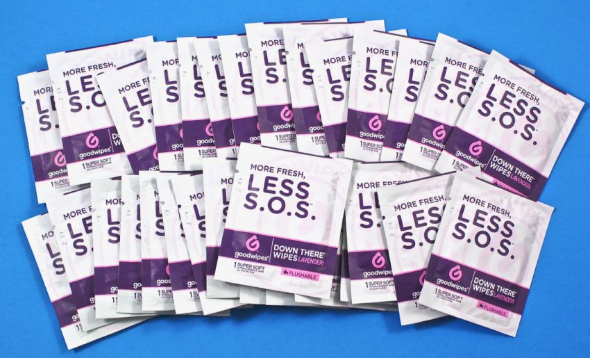 Less S.O.S. wipes