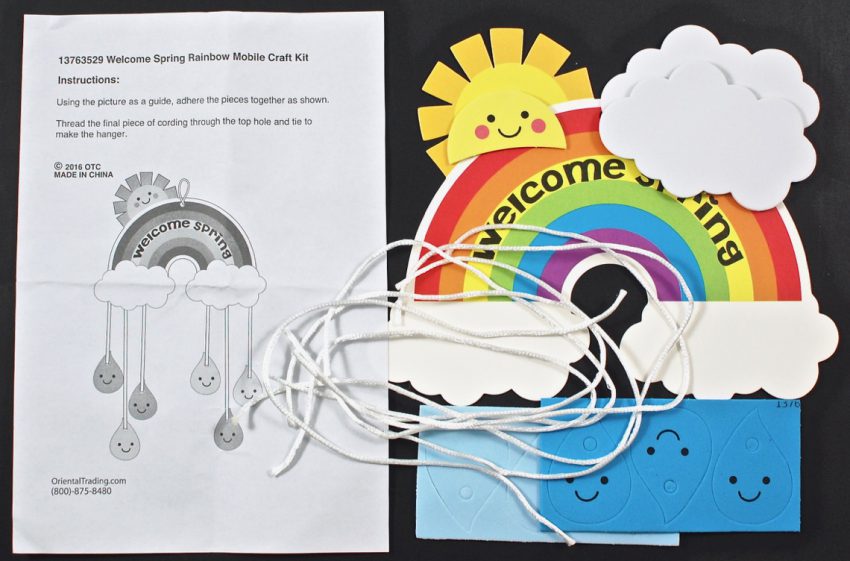 rainbow craft kit