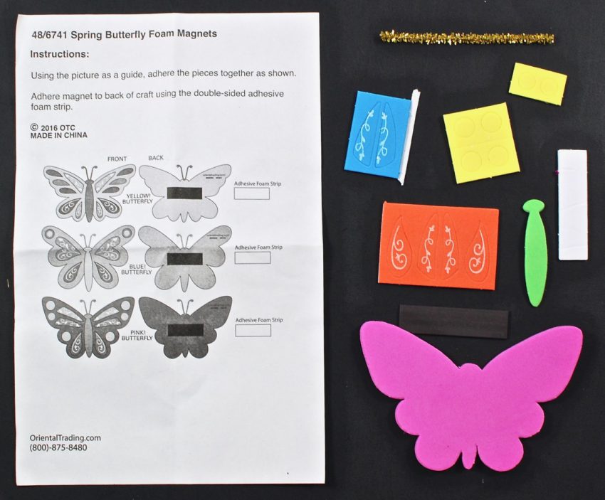 butterfly magnet kit
