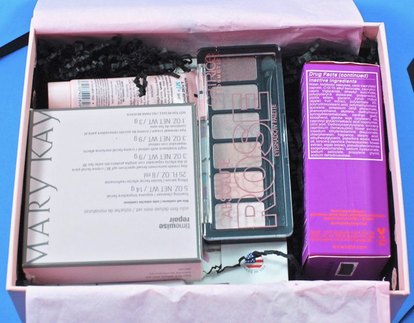 Glossybox contents