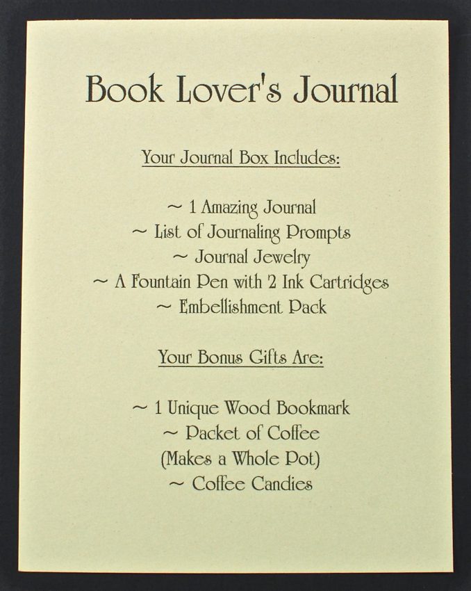 Holly Journals box review