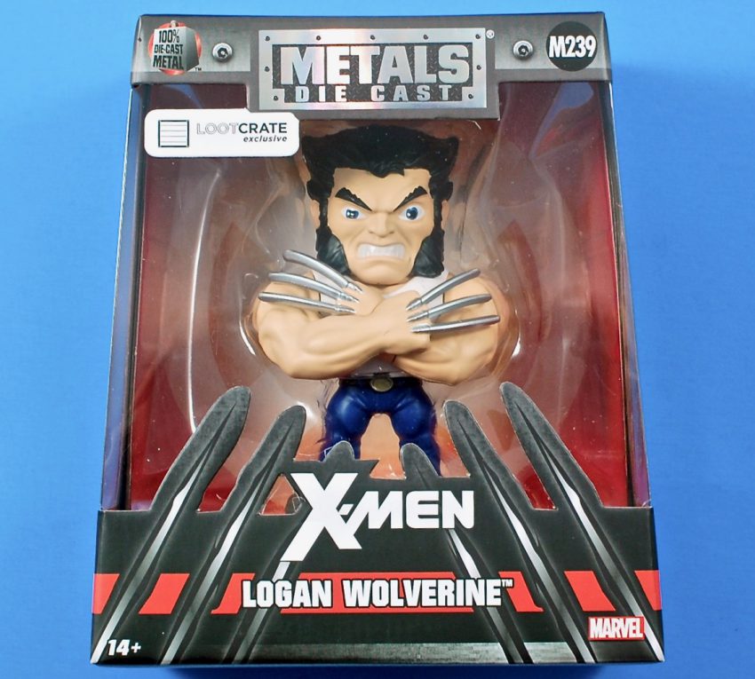 Die Cast Metal Wolverine figure