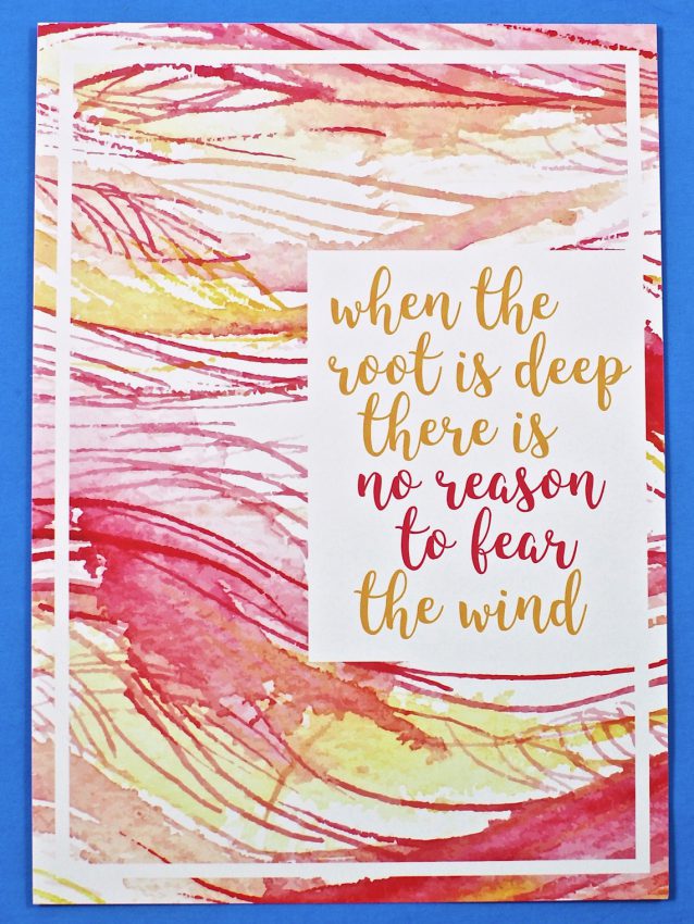 Loved + Blessed print