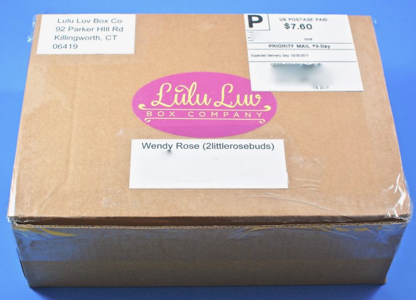 Lulu Luv box review