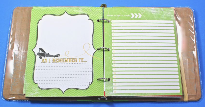 Life book travel journal