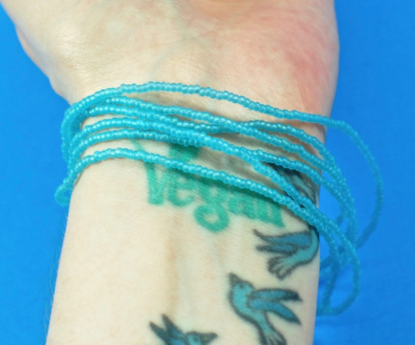 sea glass bracelet