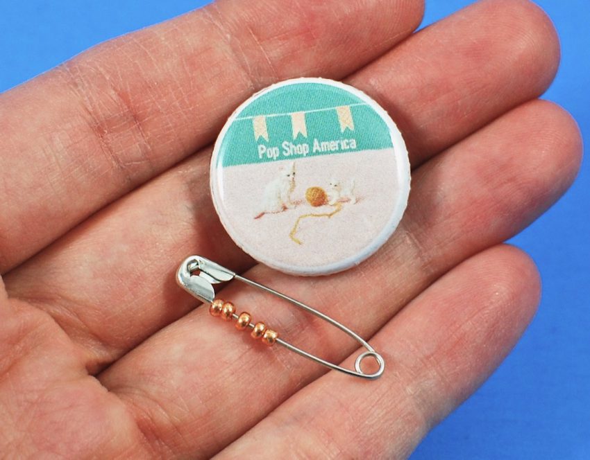 pop shop america pin