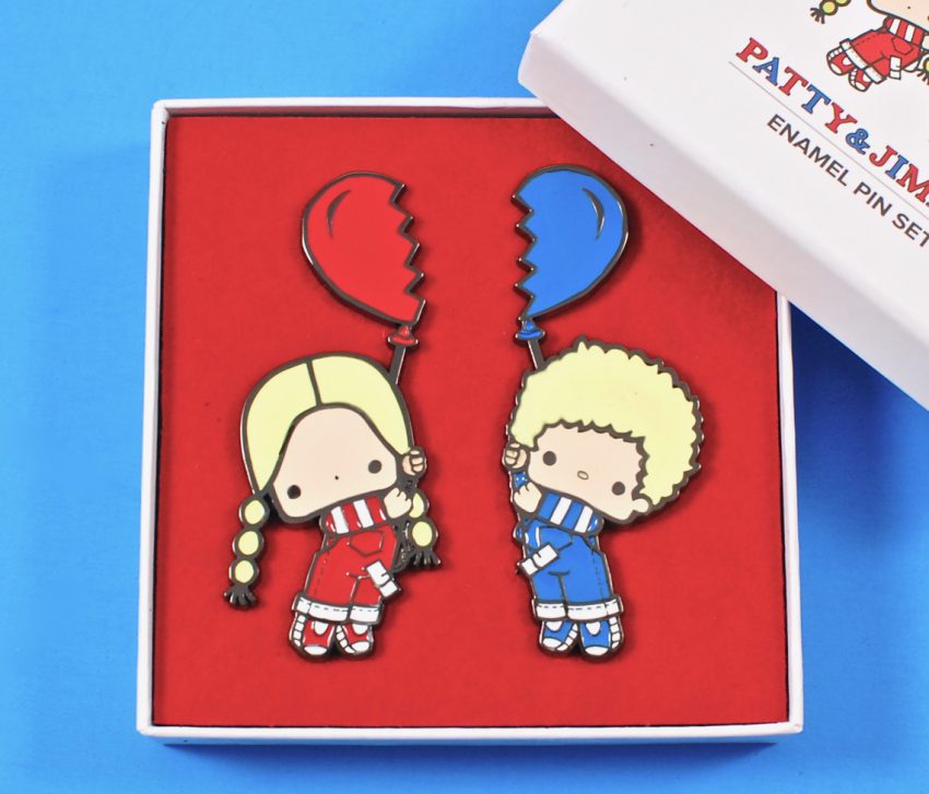 Patty & Jimmy pins