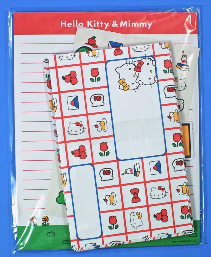 Hello Kitty & Mimmy letter set