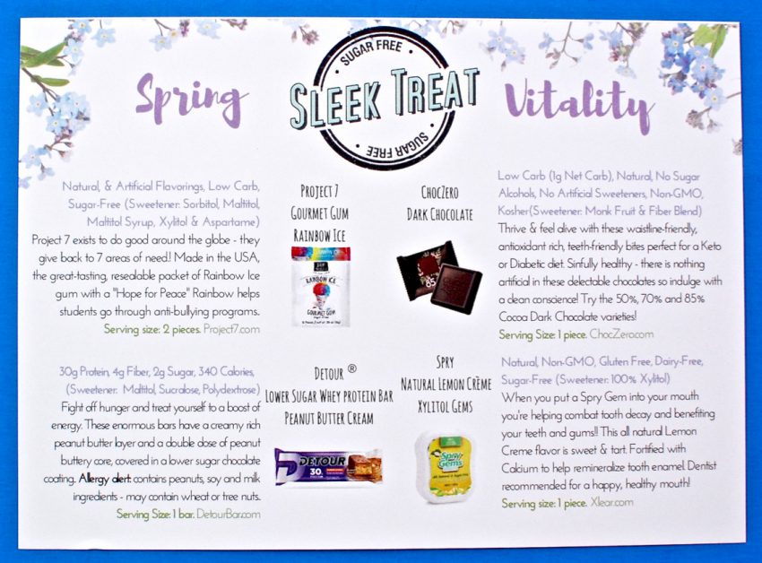 March 2017 Sleek Treat
