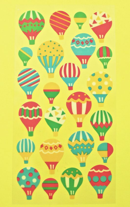 hot air balloon stickers