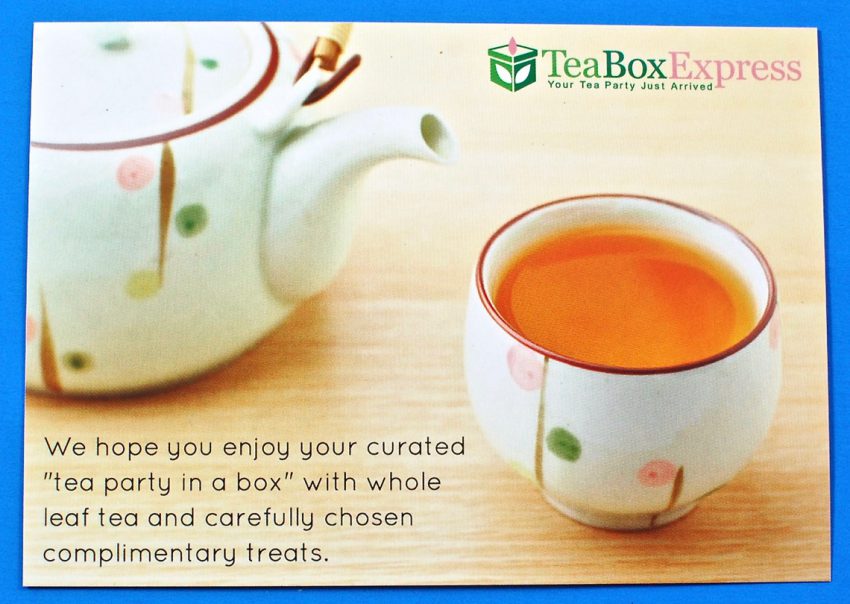 Tea Box Express coupon