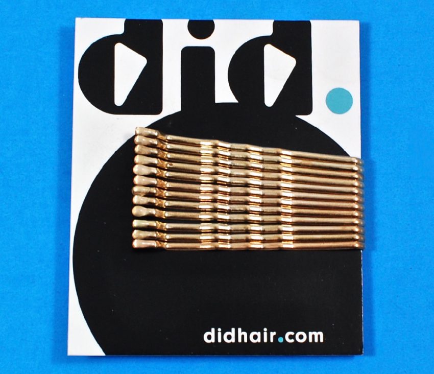 gold bobby pins