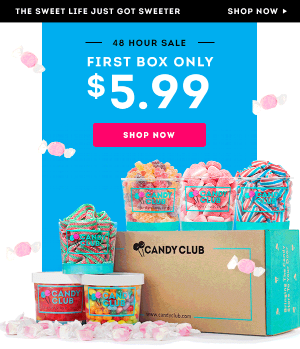candy club coupon