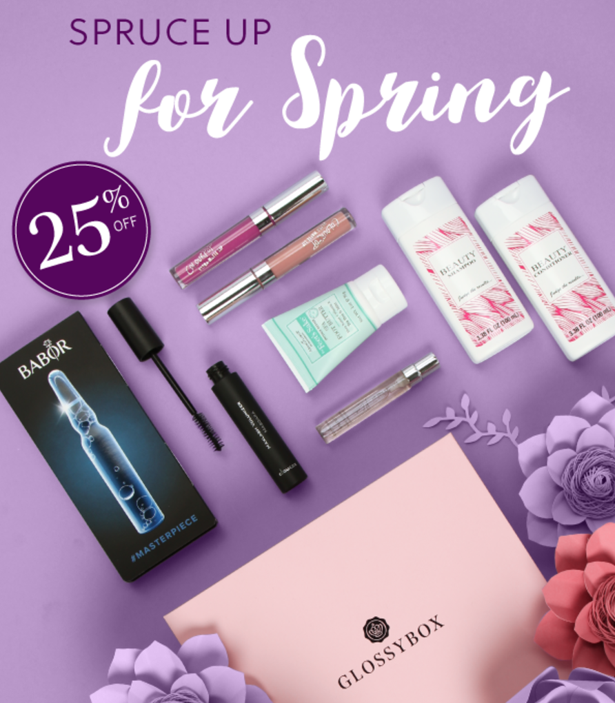 Glossybox coupon