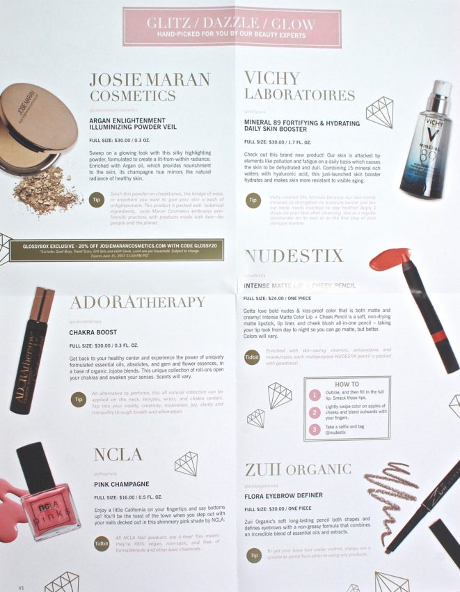 Glossybox Mother's Day 2017 review