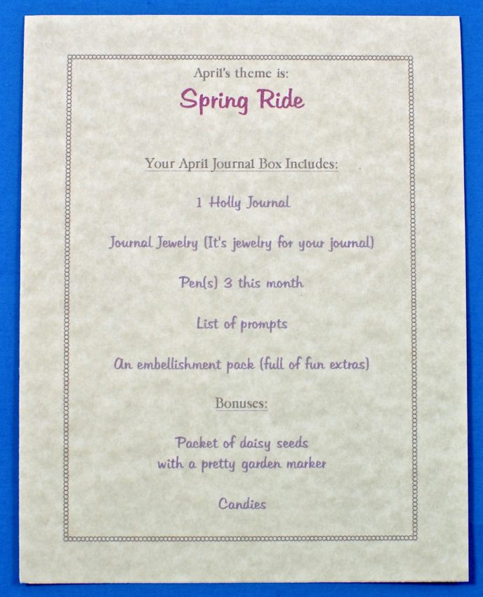Holly Journals review
