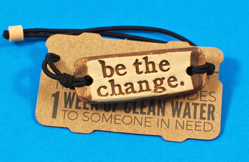 Be the Change bracelet