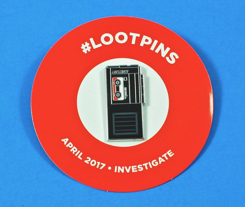 Loot Crate April 2017 pin