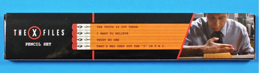 X-Files pencils