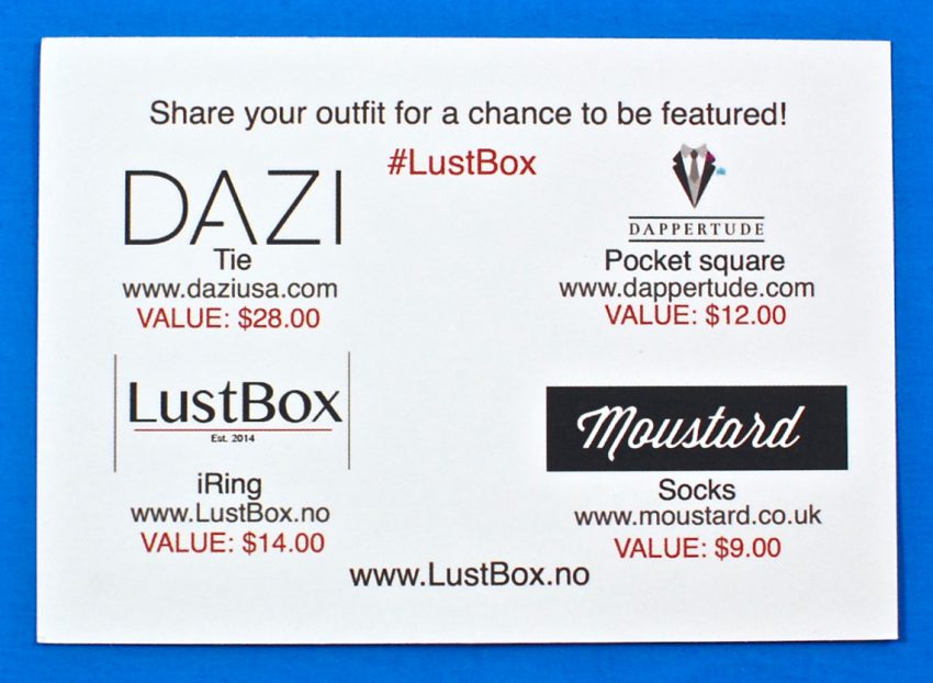 March 2017 LustBox