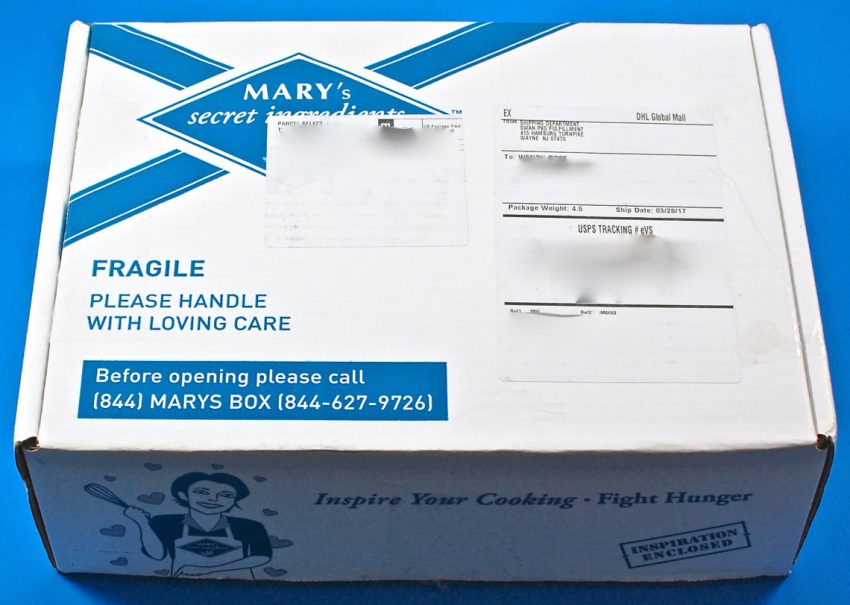 Mary's Secret Ingredients box