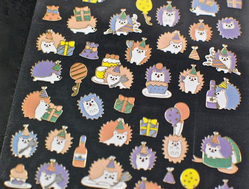 hedgehog stickers