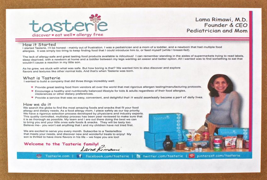 allergen free subscription box