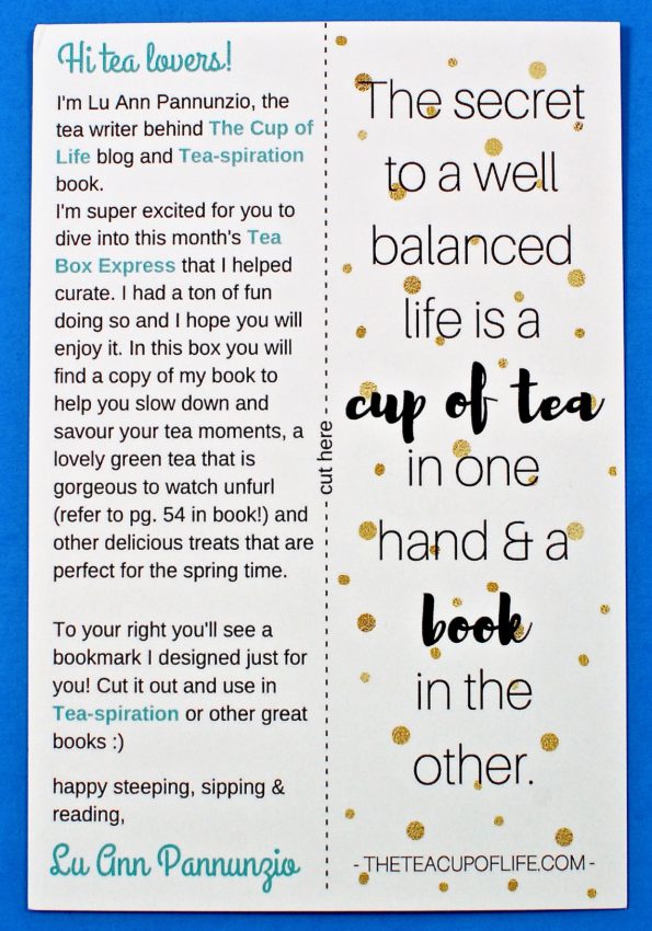 Tea Box Express review